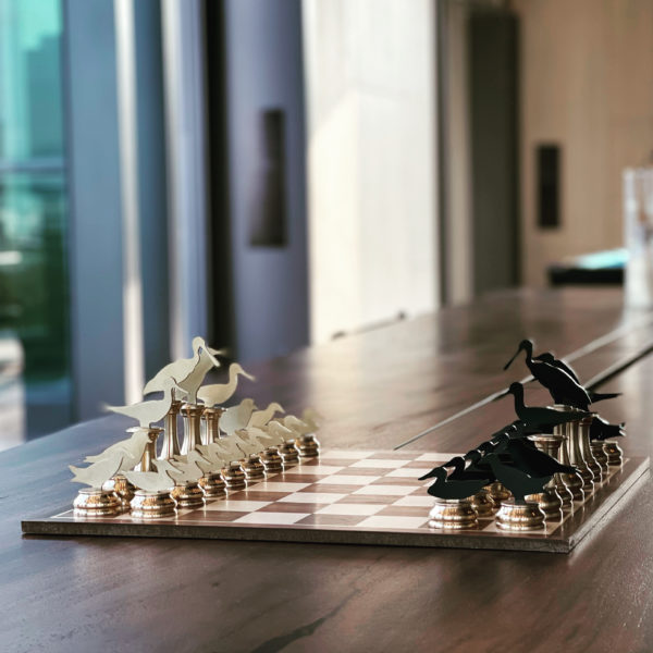 Brass Chess Set Collection – designed by Samues Leung